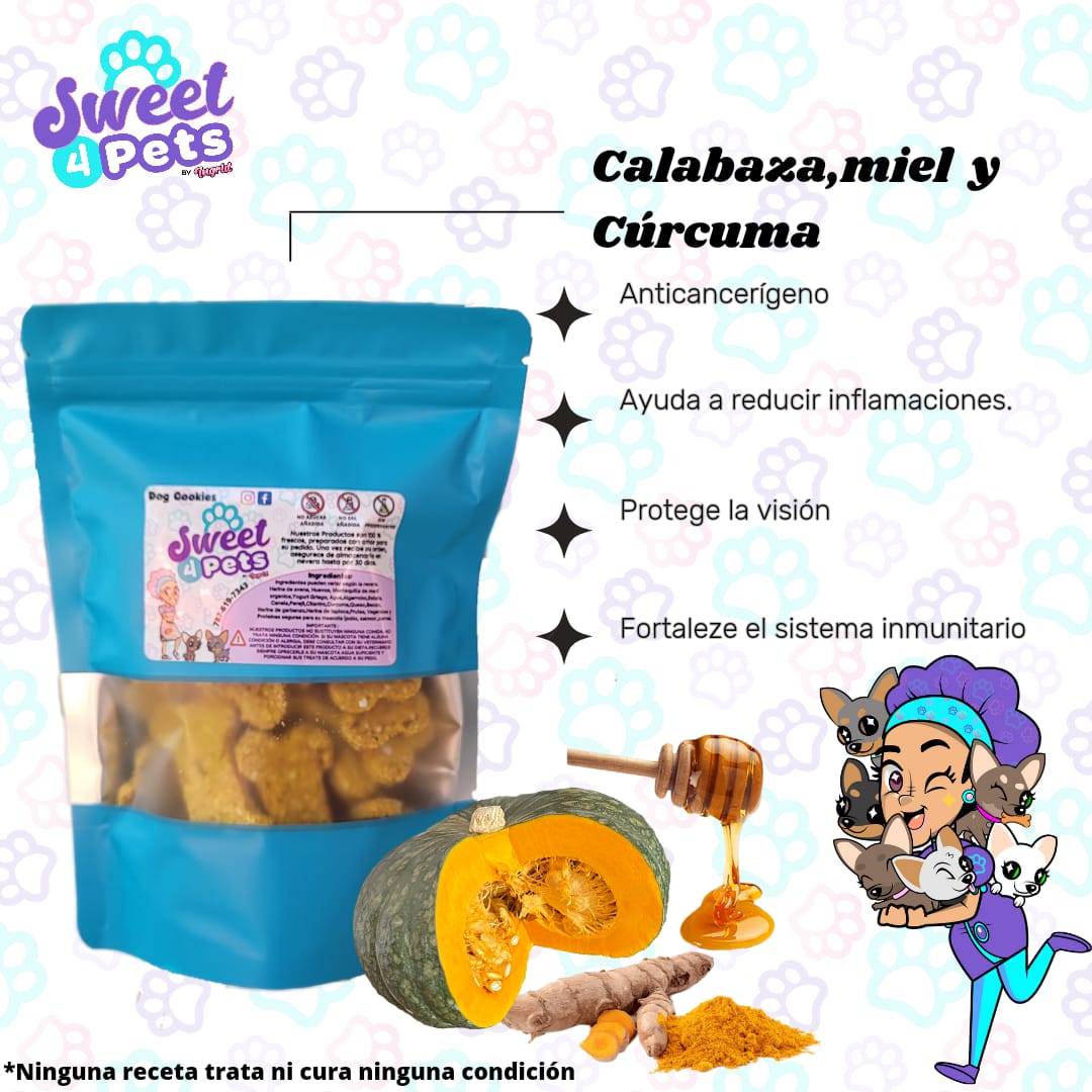 Treats de Calabaza & Curcuma