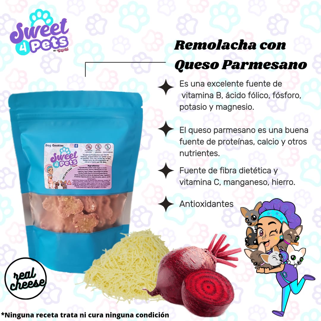 Treats de Queso & Remolacha