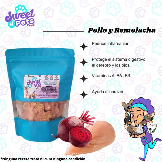 Treats de Pollo & Remolacha