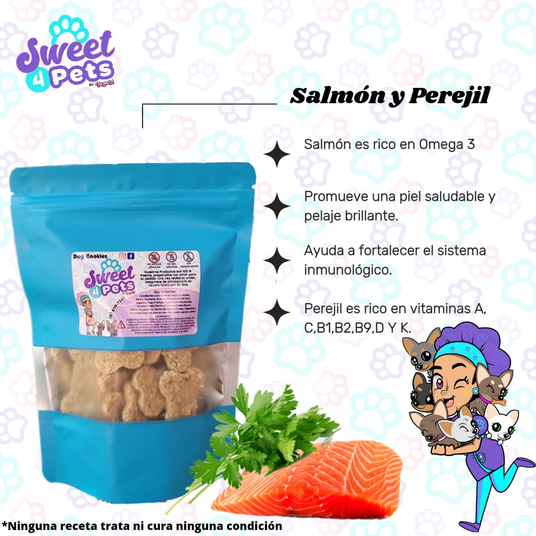 Treats de Salmon & Perejil